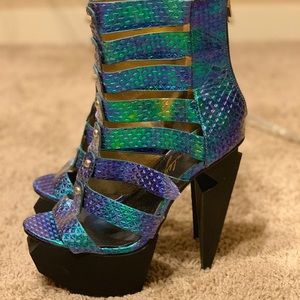 Privileged Mermaid Heels